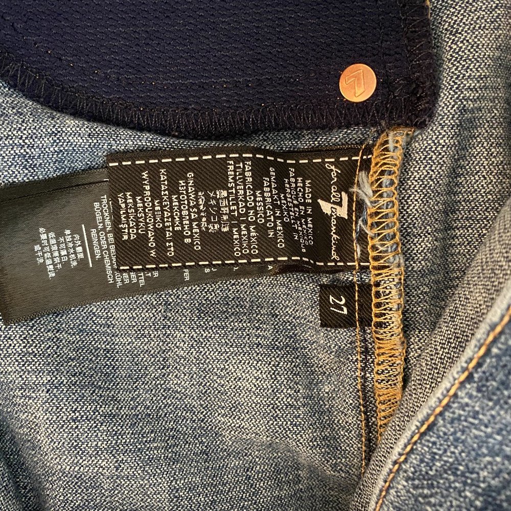 7 for all Mankind Josefina maternity jeans